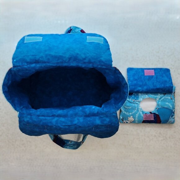 Frozen Themed Handmade Diaper/Mum Bag - Picture 3 of 6